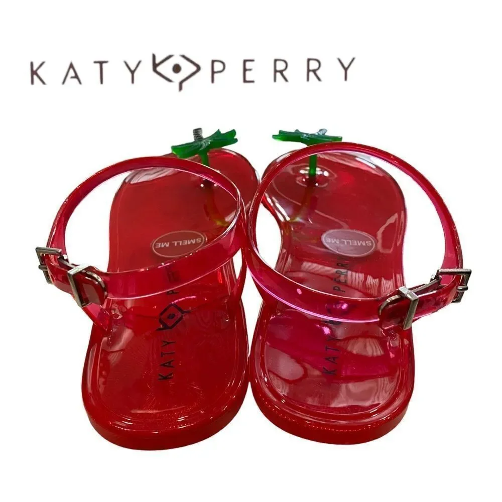 NEW in Box Katy Perry The Geli Palm Tree Sandals 6 7 8 9 10 11